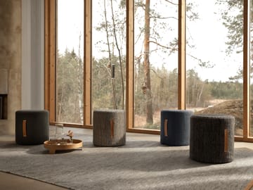 Björk sit pouf - Blue - Design House Stockholm