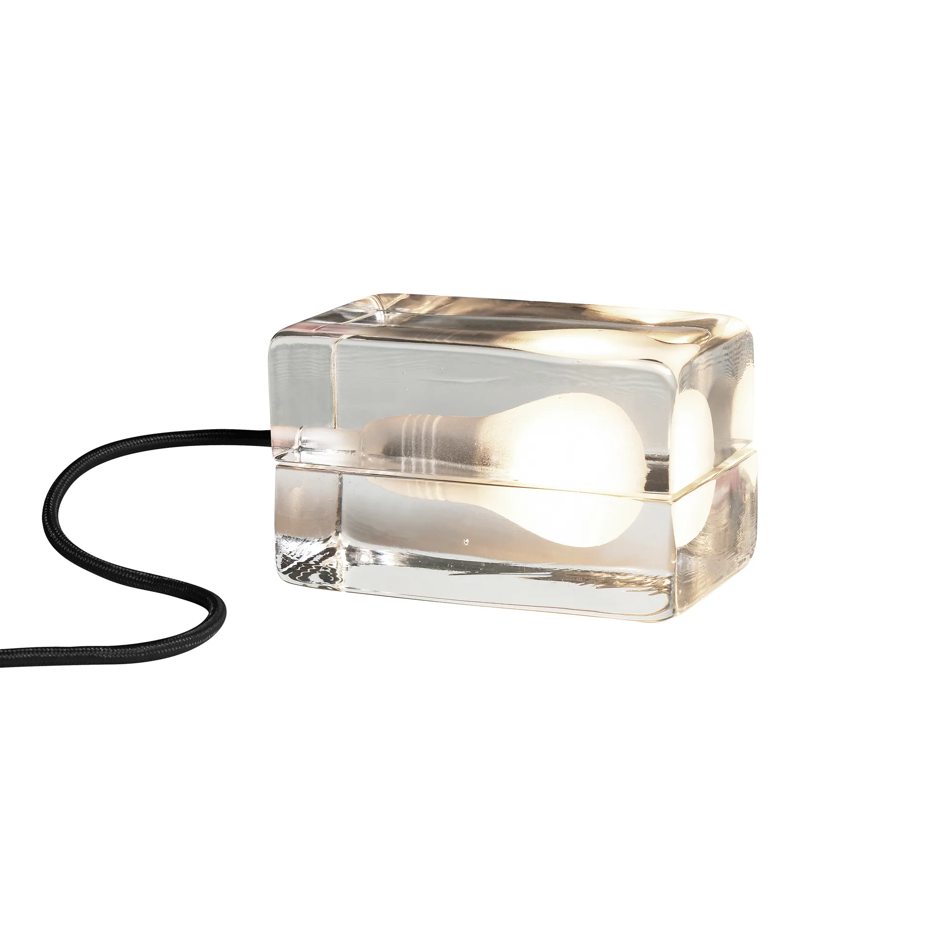 Block Lamp, black cord Design House Stockholm