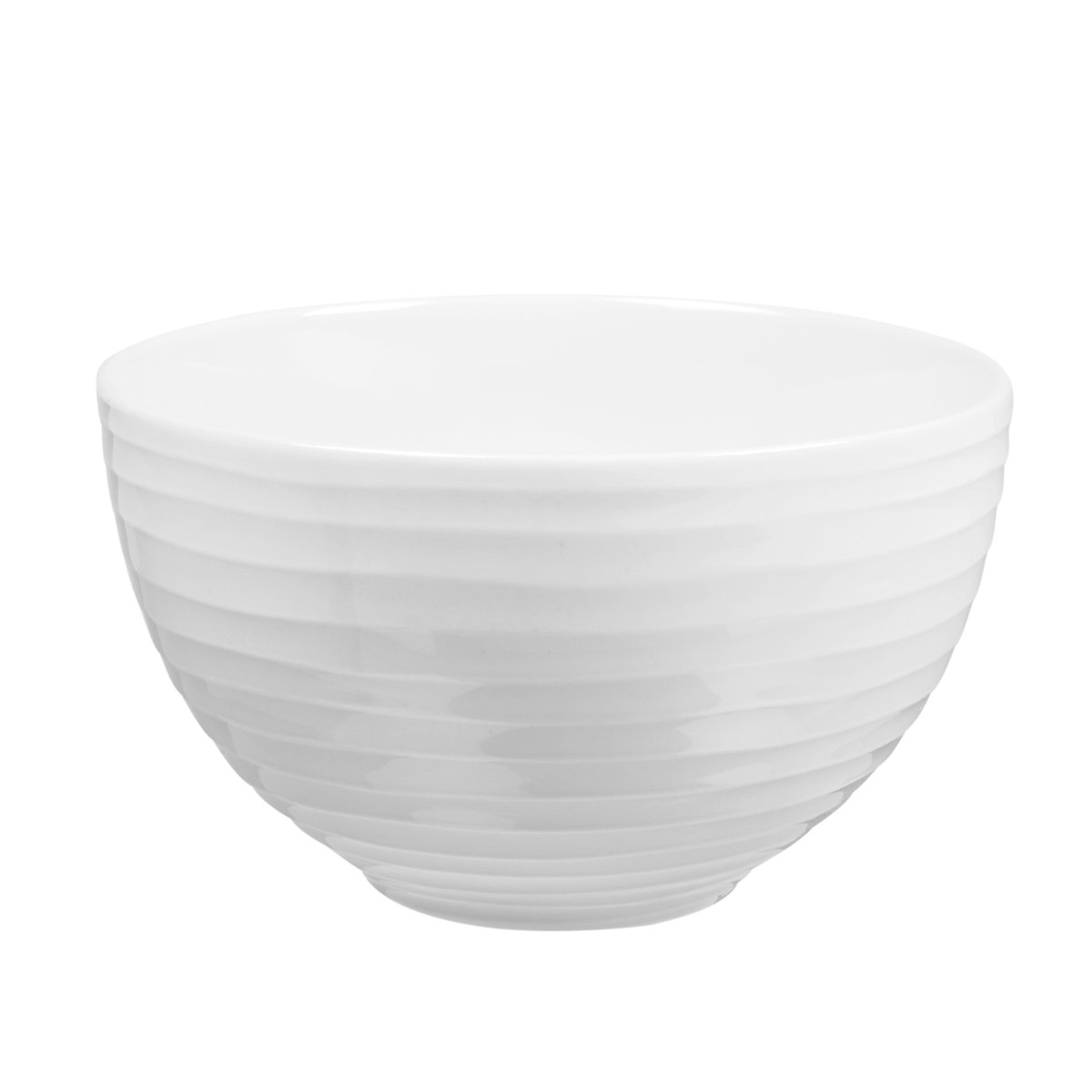 Design House Stockholm Blond breakfast bowl 60 cl stripe white