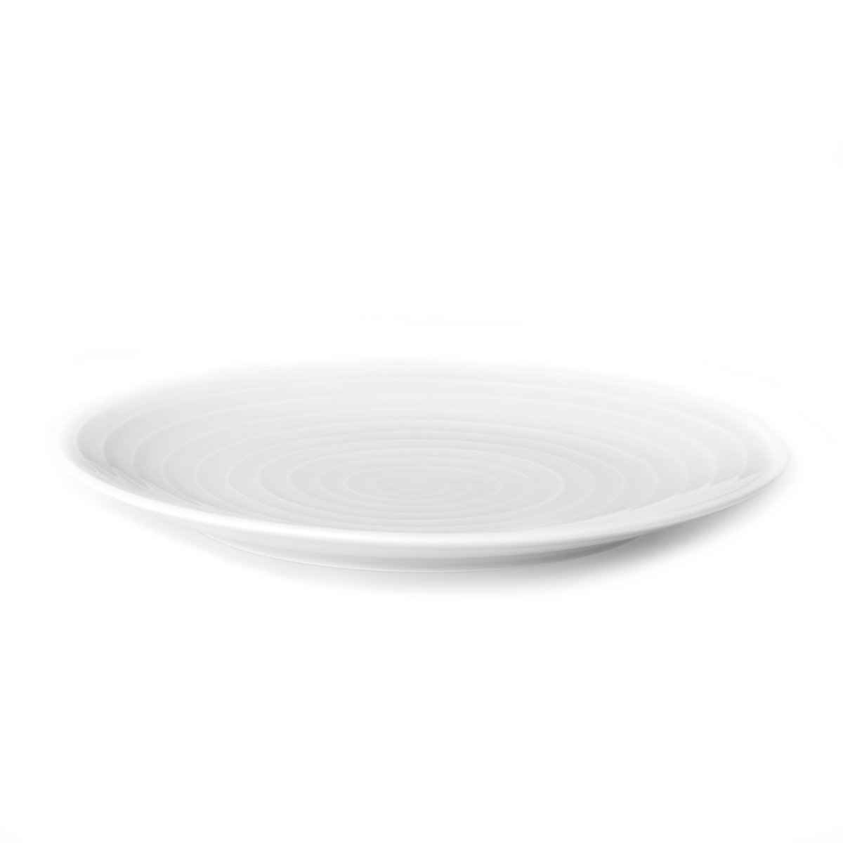 Design House Stockholm Blond plate small stripe white