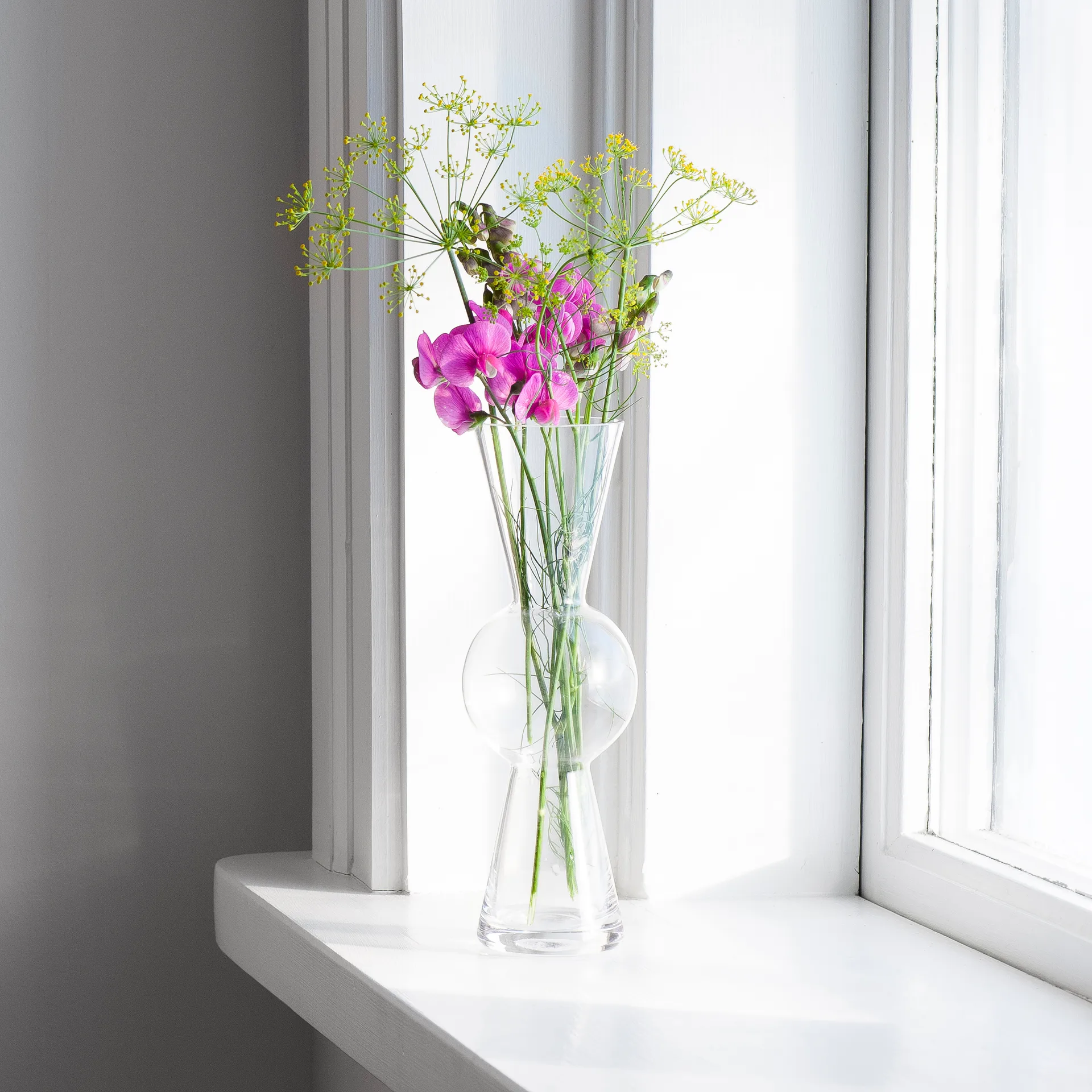 Bon bon vase 28 cm, clear Design House Stockholm