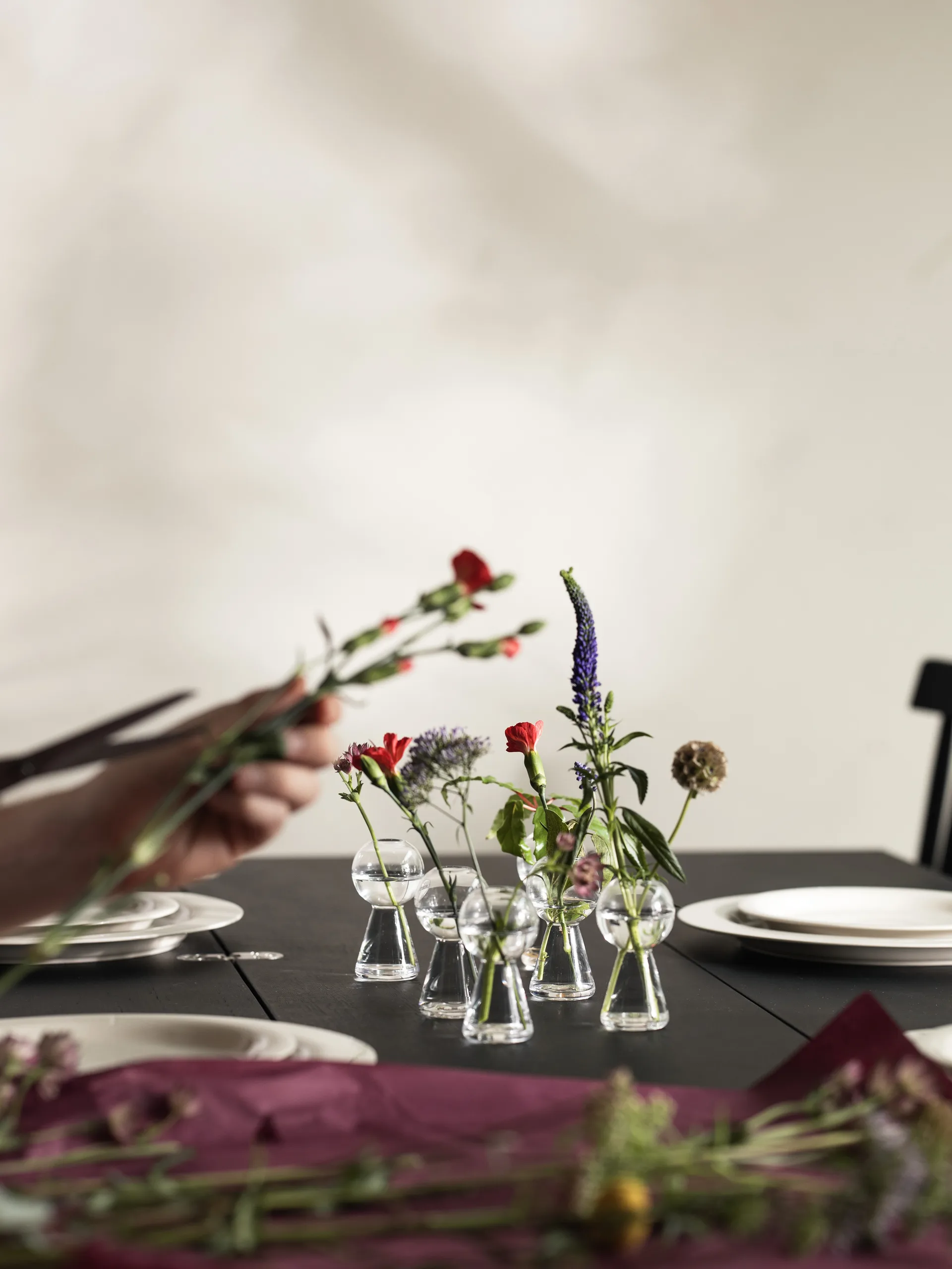 Bon Bon vase mini 8.7 cm, Clear Design House Stockholm