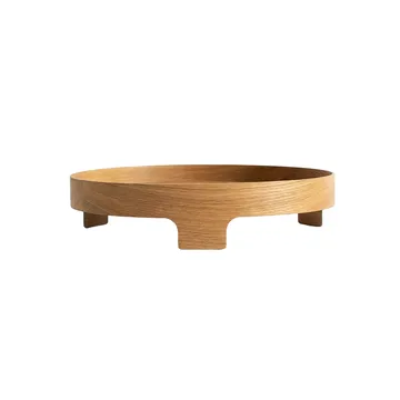 Bridge tray - Oak, Ø42 cm - Design House Stockholm