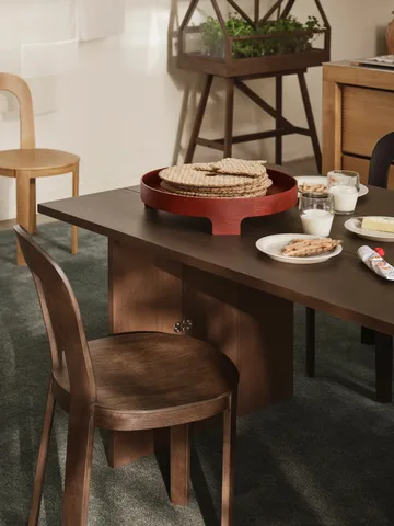 Bridge tray - Red, Ø42 cm - Design House Stockholm