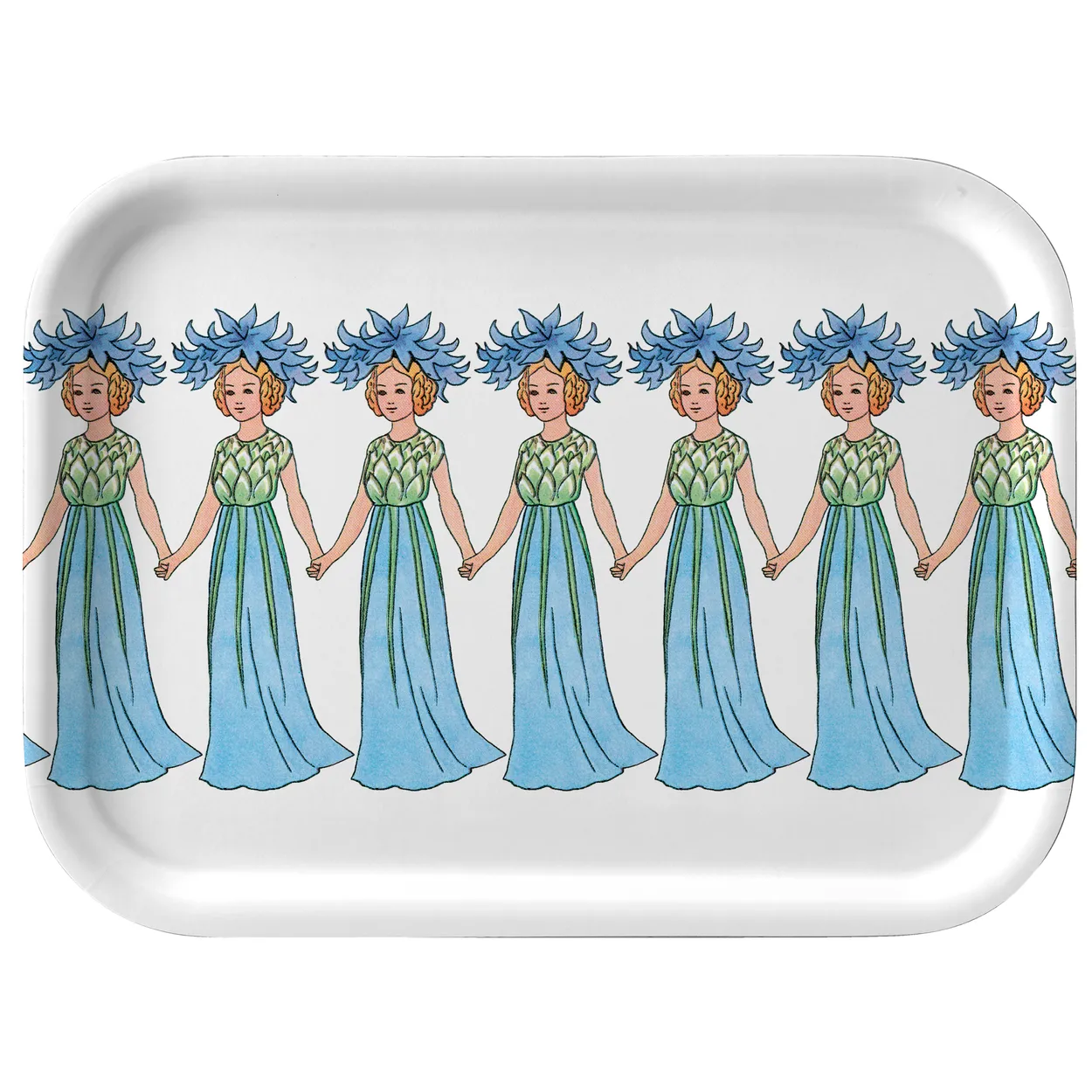 Design House Stockholm Cornflower tray cornflower | Scandinavian Design | Trays | Red