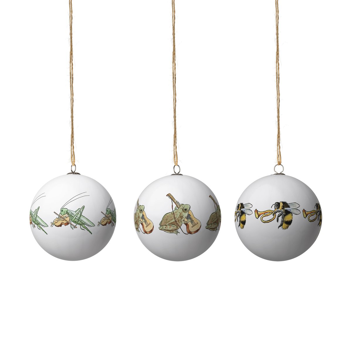 Design House Stockholm Elsa Beskow Christmas tree ornament 3-pack Set no 9