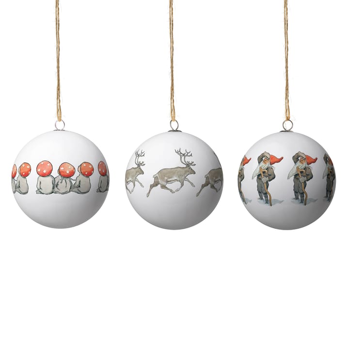 Elsa Beskow Christmas tree ornaments 3-pack - Set nr 8 - Design House Stockholm