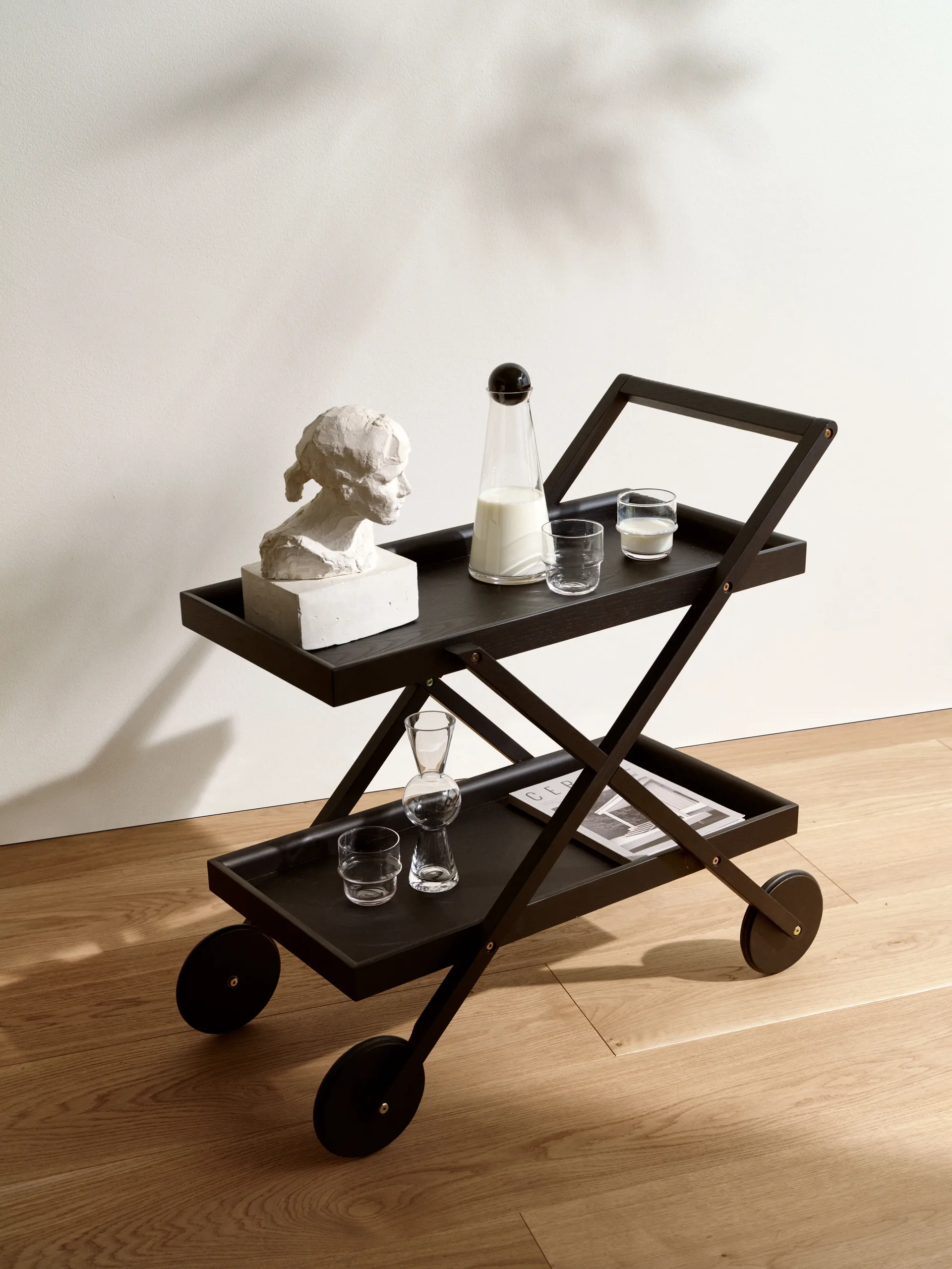 Exit serving trolley, Black Design House Stockholm