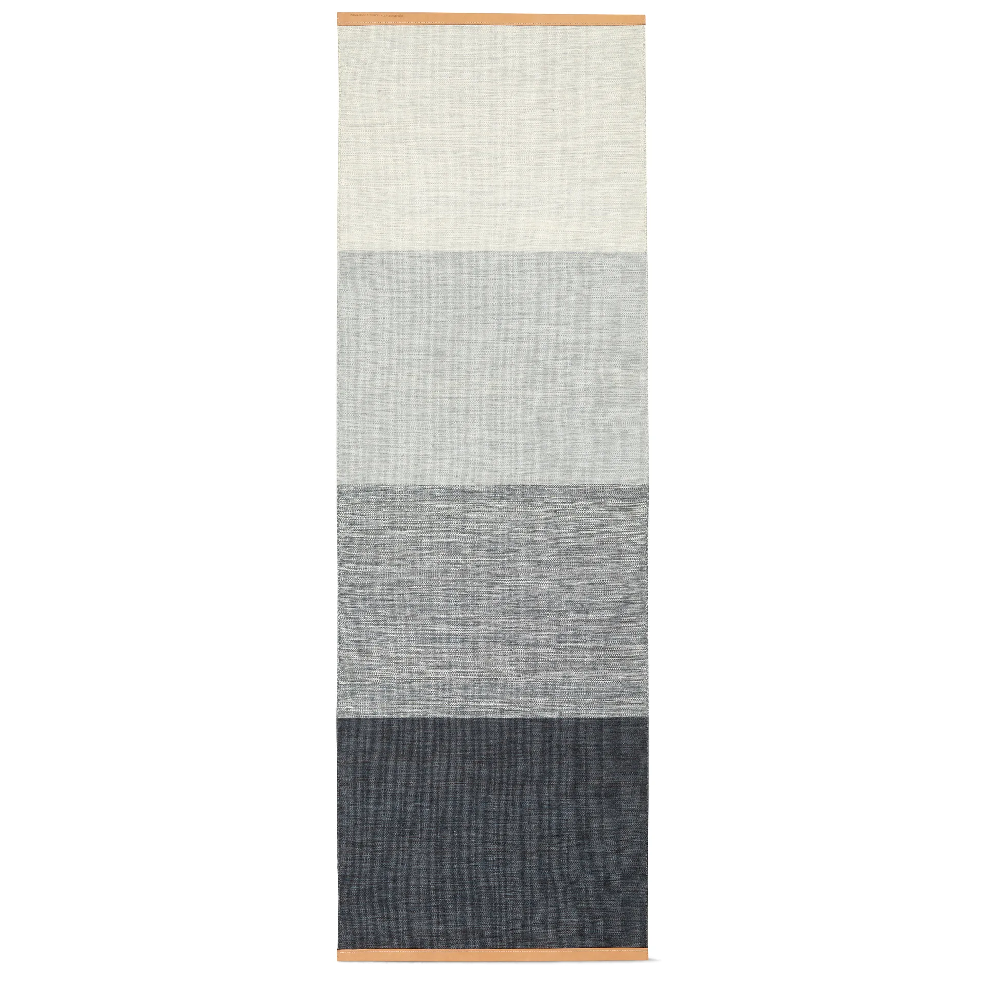 Fields rug 80x250 cm, Blue-grey Design House Stockholm