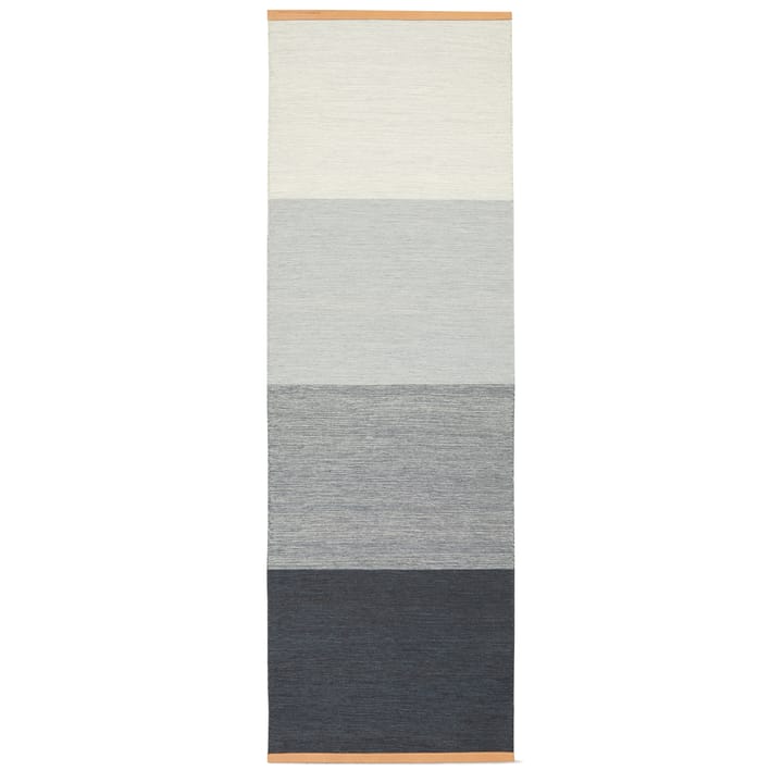 Fields rug 80x250 cm - Blue-grey - Design House Stockholm