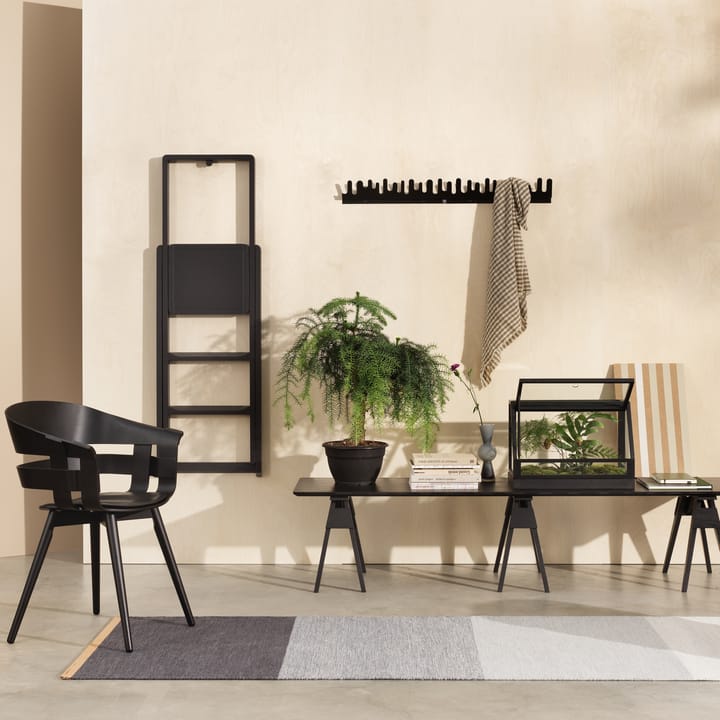 Fields rug 80x250 cm, Blue-grey Design House Stockholm
