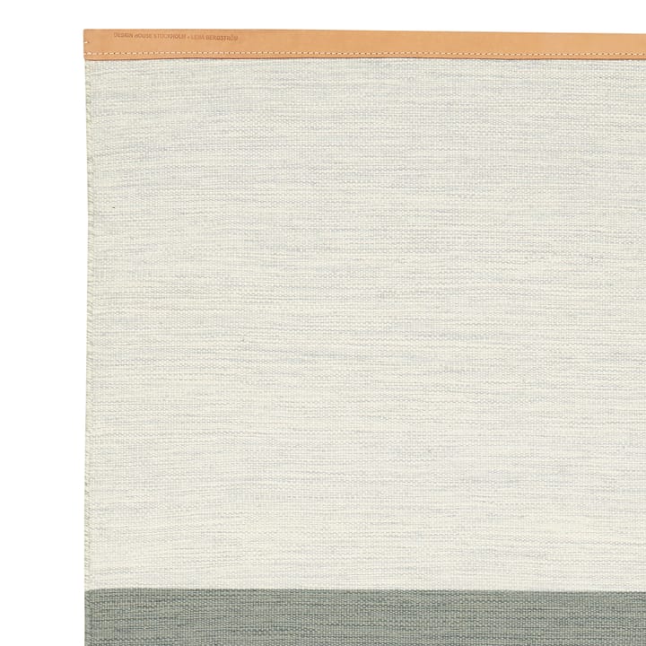 Fields rug 80x250 cm, Green-grey Design House Stockholm