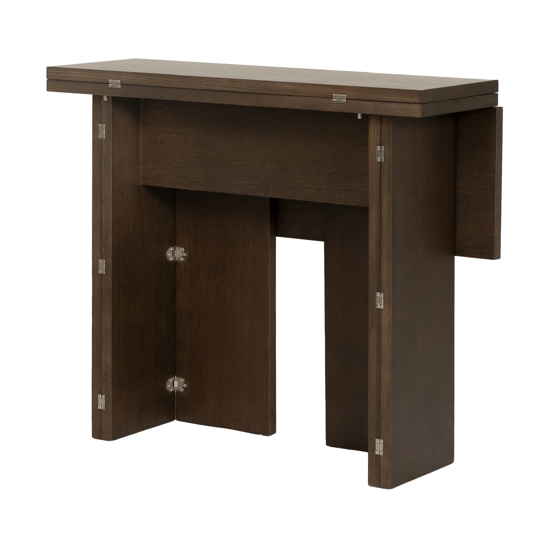 Flip table, Dark oak, 90 cm Design House Stockholm