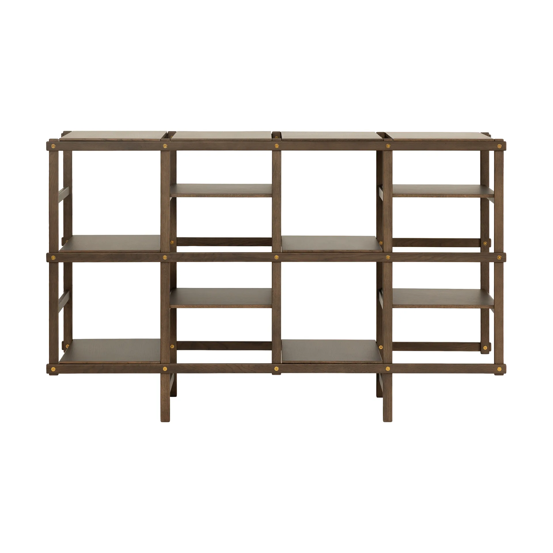 Frame shelf M 154 cm, Dark oak Design House Stockholm