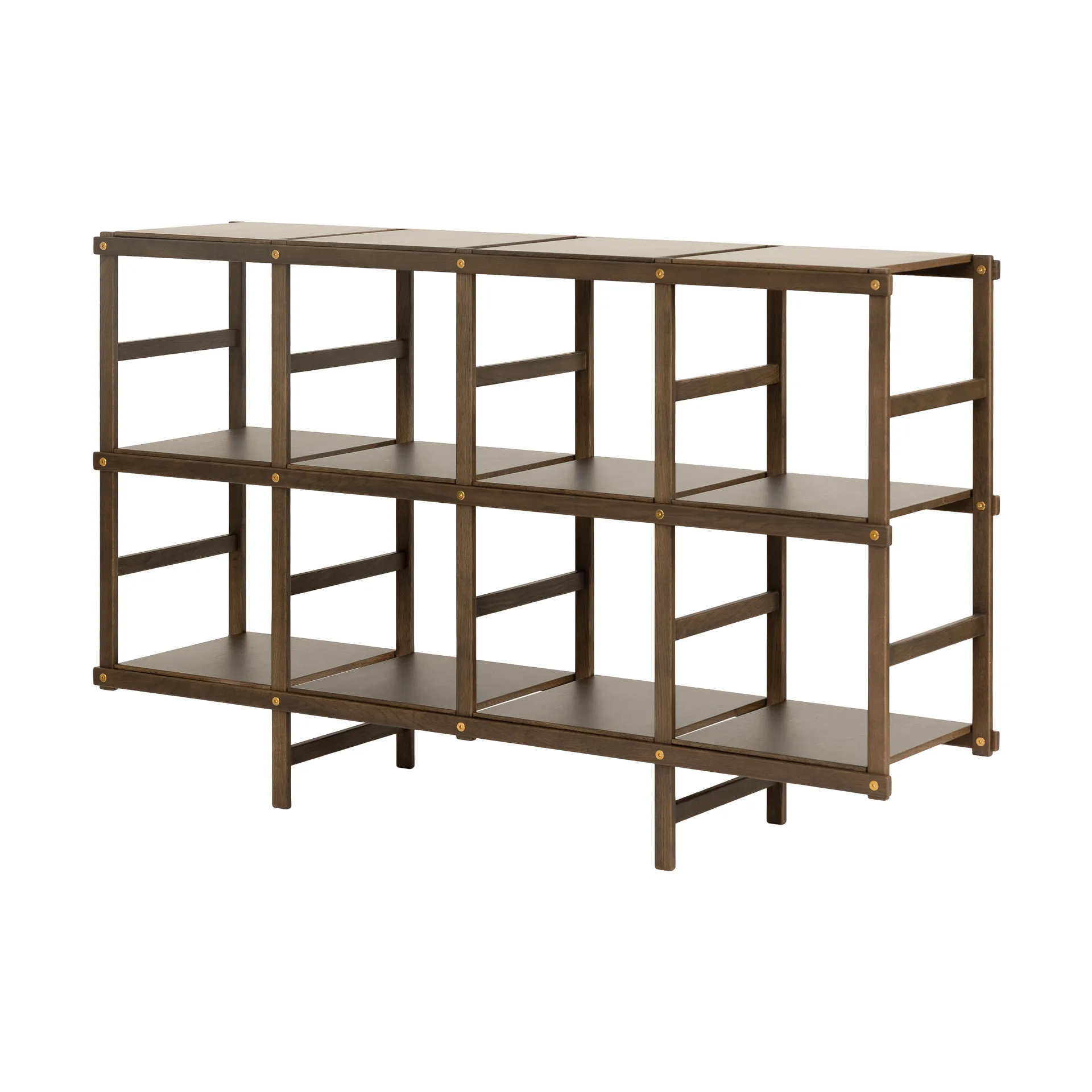 Frame shelf M 154 cm, Dark oak Design House Stockholm