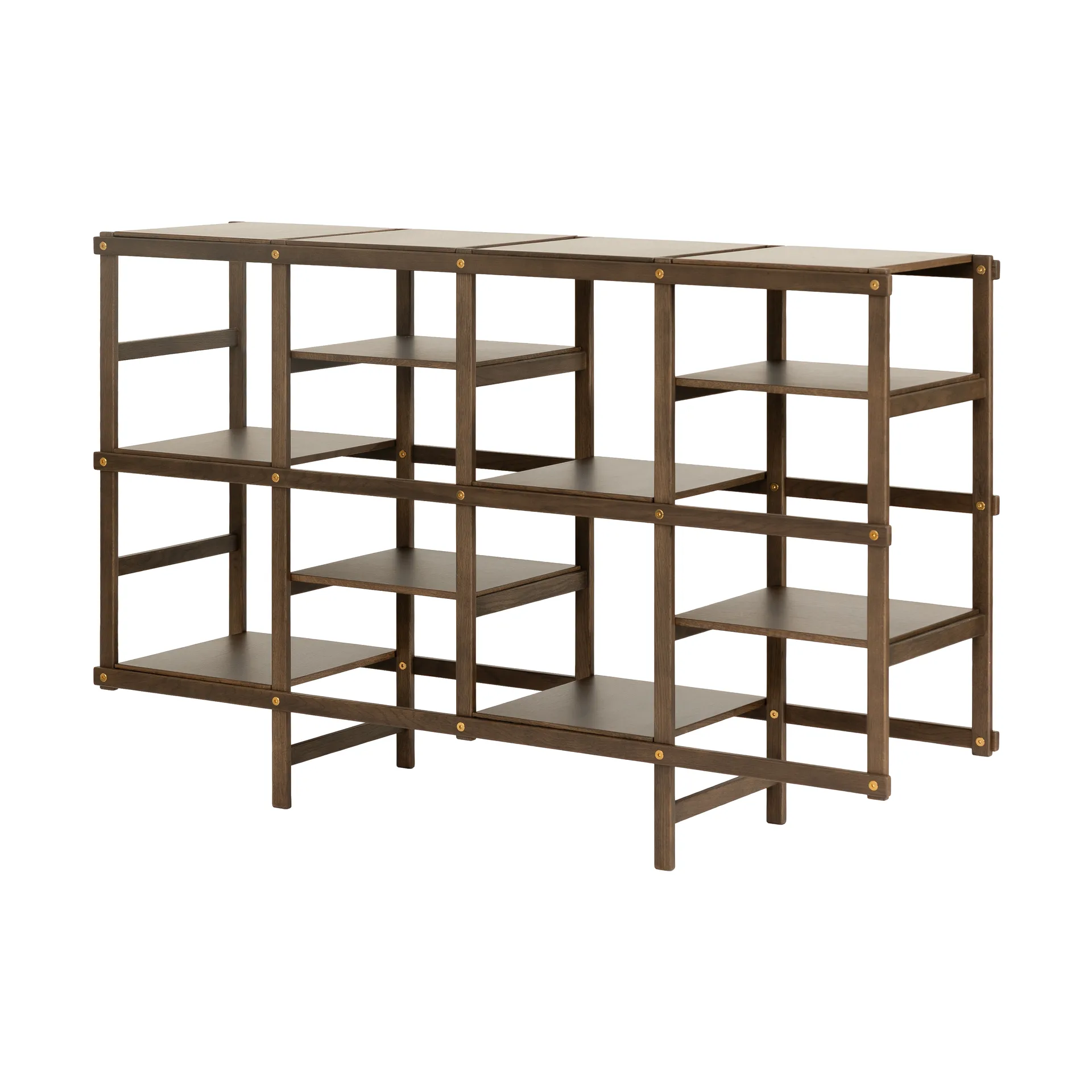 Frame shelf M 154 cm, Dark oak Design House Stockholm