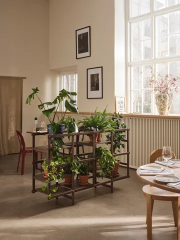 Frame shelf M 154 cm - Dark oak - Design House Stockholm