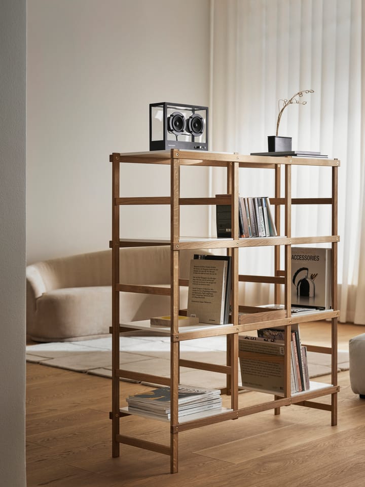 Frame shelfhigh, oak-white Design House Stockholm