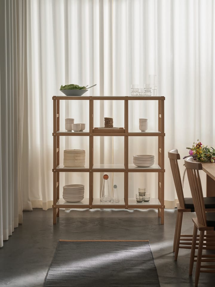 Frame shelfhigh, oak-white Design House Stockholm