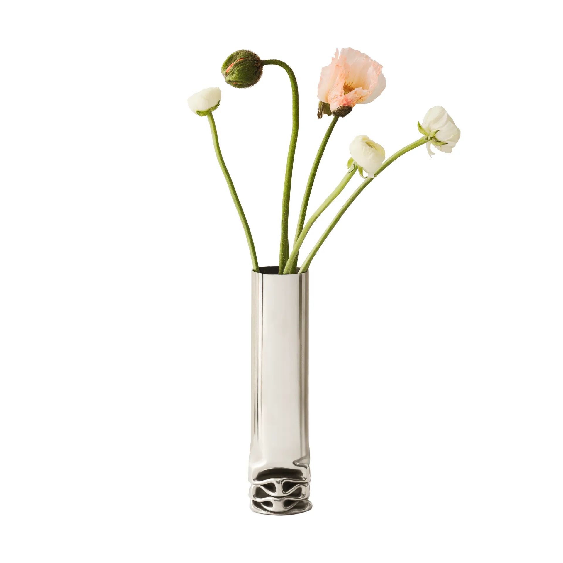 Hydraulic vase 25 cm, Stainless steel, 25 cm Design House Stockholm