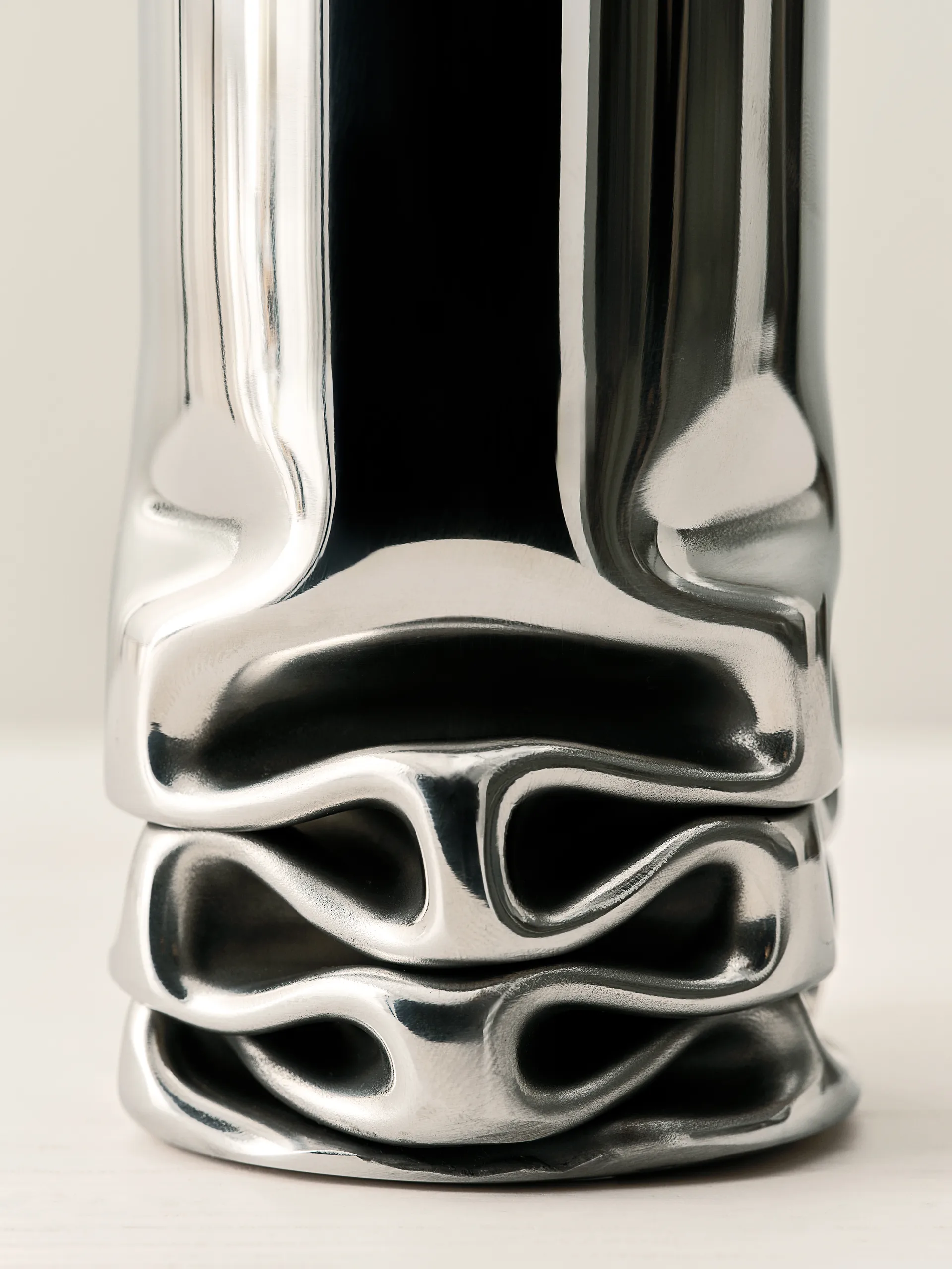 Hydraulic vase 25 cm, Stainless steel, 25 cm Design House Stockholm