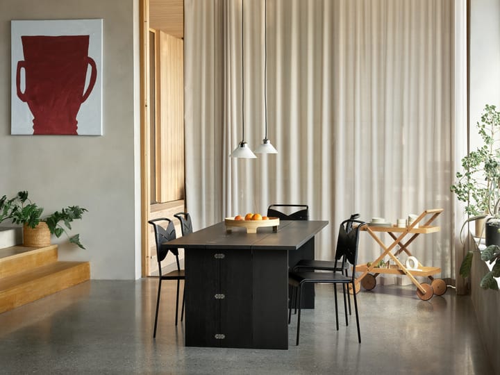 Kalo pendant lamp - White-black - Design House Stockholm