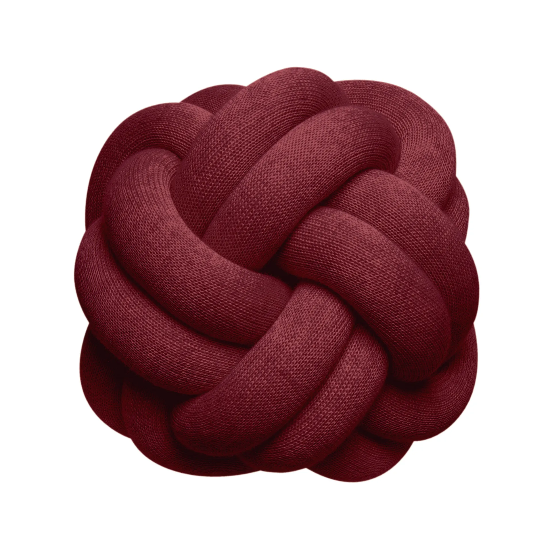 Knot cushion, Bordeaux Design House Stockholm