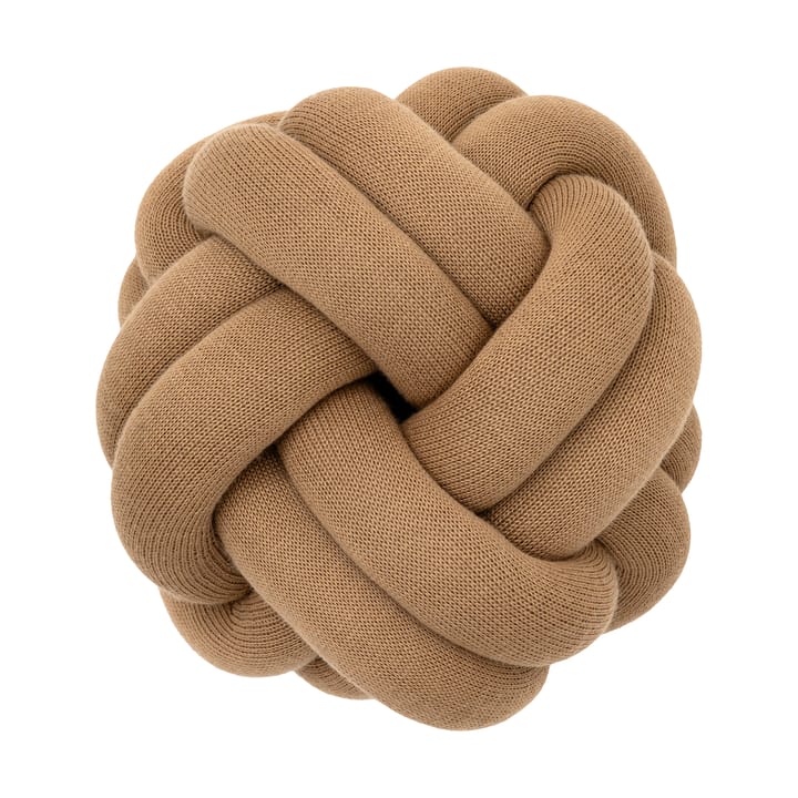 Knot cushion - Camel - Design House Stockholm