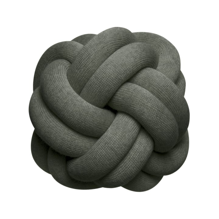 Knot cushion - forest green - Design House Stockholm