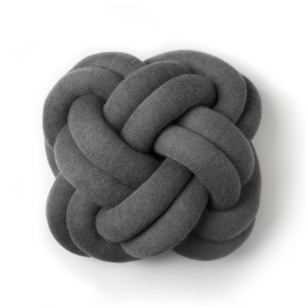 Design House Stockholm Knot cushion grey | Scandinavian Design | Cushions | Grey
