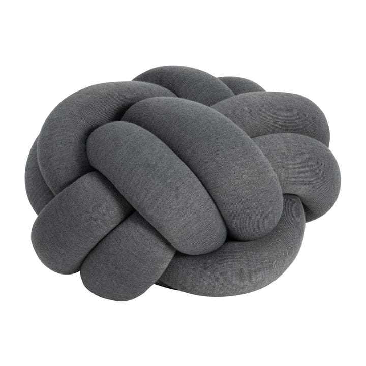 Knot cushion M - Grey - Design House Stockholm