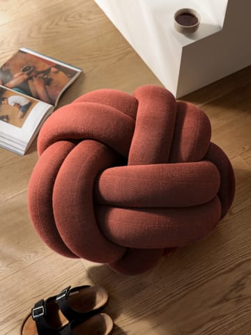Knot cushion M - Ochre - Design House Stockholm