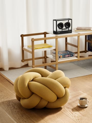 Knot cushion M - Yellow - Design House Stockholm