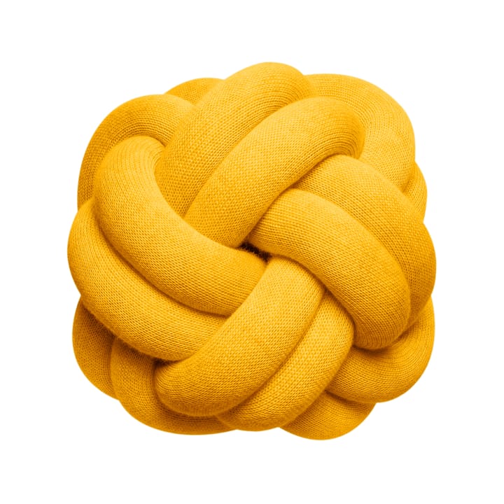 Knot cushion, Orange Design House Stockholm