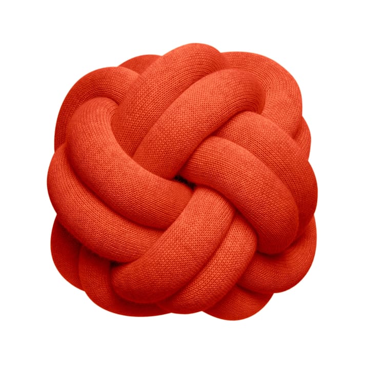 Knot cushion - Tomato red - Design House Stockholm