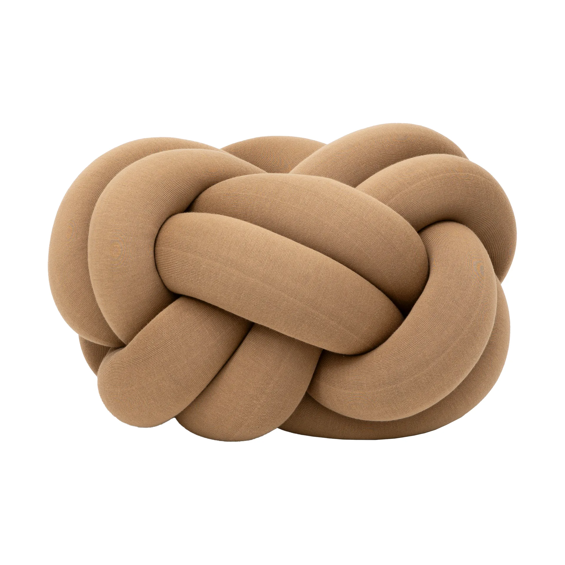 Knot cushion XL, Camel Design House Stockholm