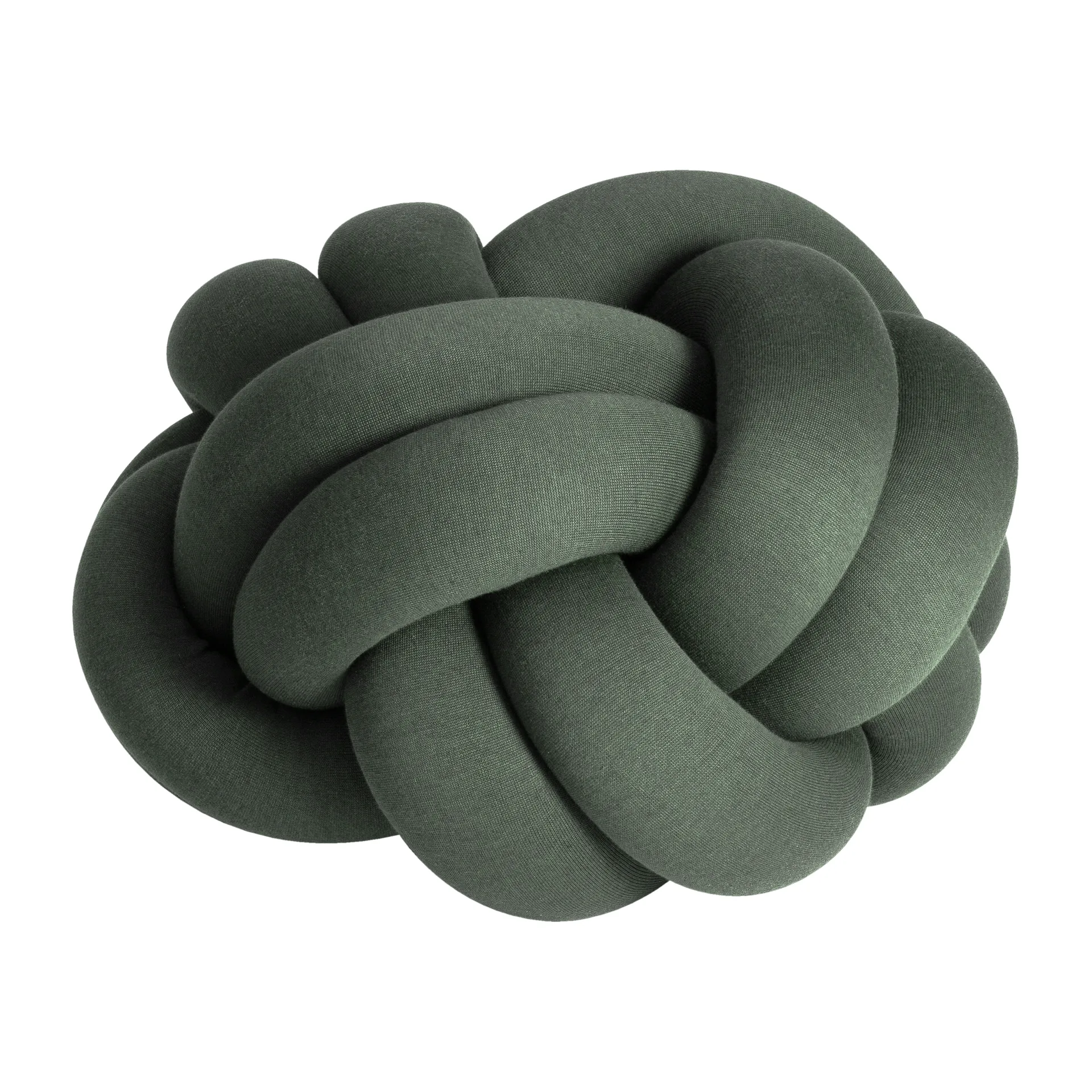 Knot cushion XL, Forest Green Design House Stockholm