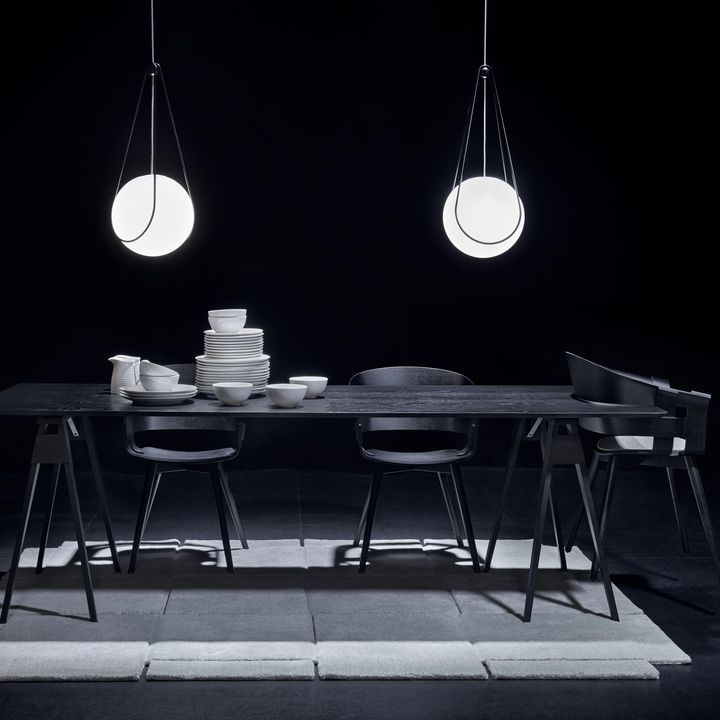 Kosmos holder black - medium - Design House Stockholm