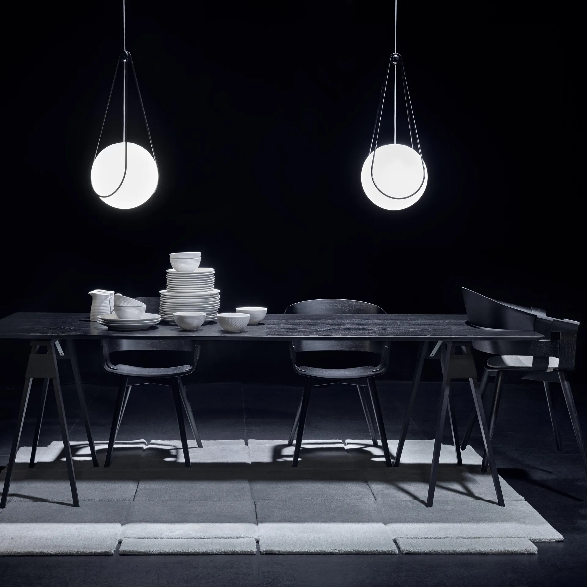 Kosmos holder black, medium Design House Stockholm