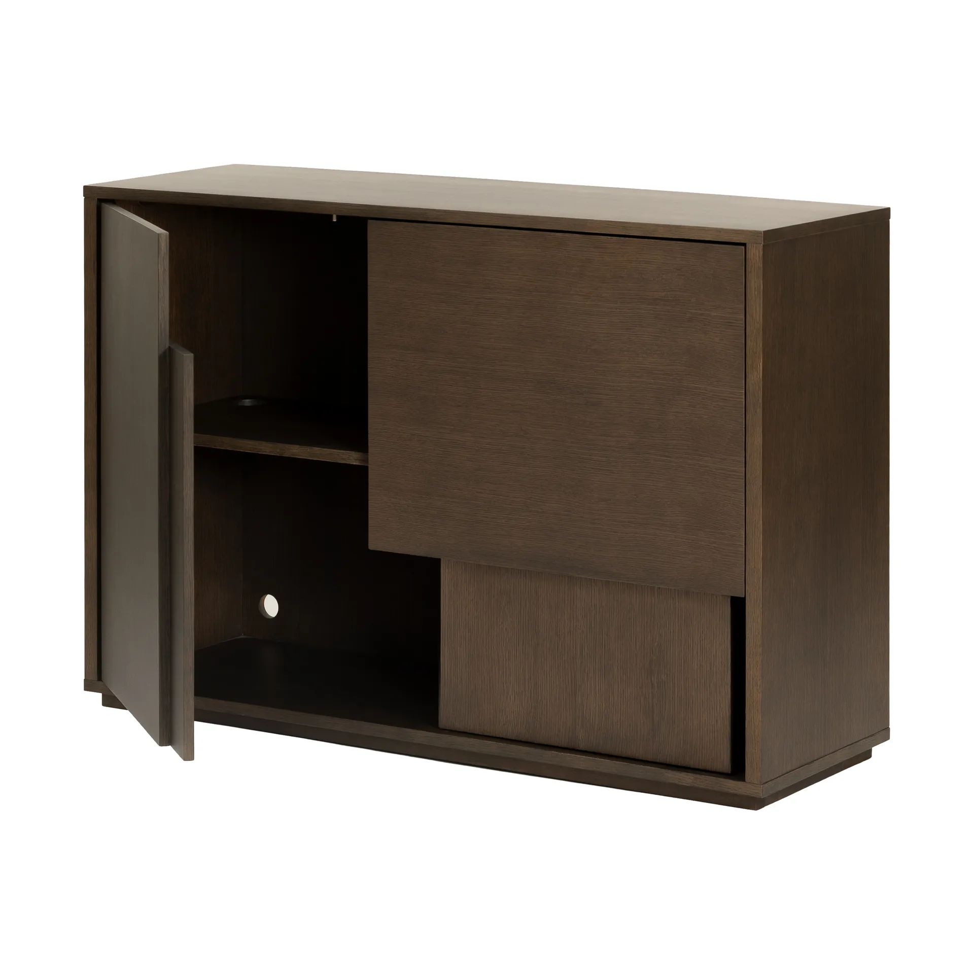 Layer sideboard, Dark oak, 120x82 cm Design House Stockholm