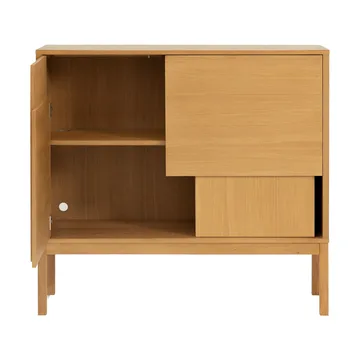 Layer sideboard - Oak, 120x110, with legs - Design House Stockholm