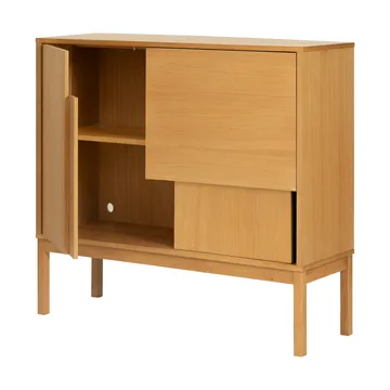 Layer sideboard - Oak, 120x110, with legs - Design House Stockholm