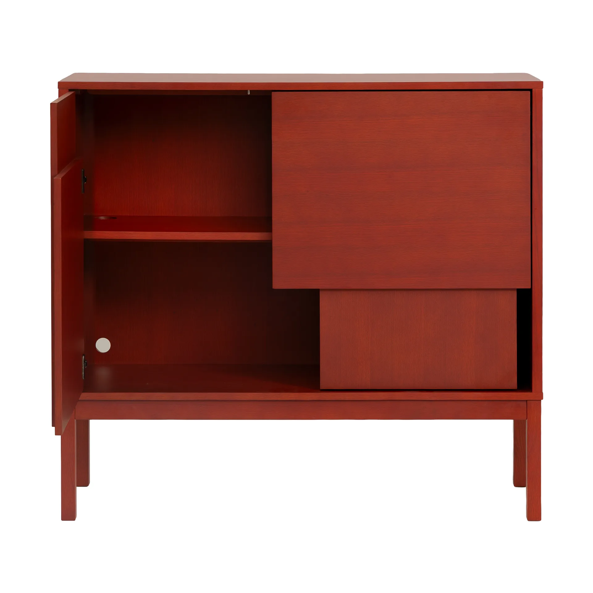 Layer sideboard, Red, 120x110, with legs Design House Stockholm