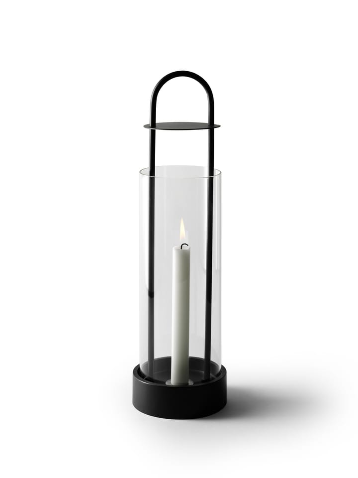 Lotus hurricane lantern - black - Design House Stockholm