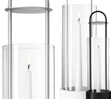 Lotus hurricane lantern - black - Design House Stockholm