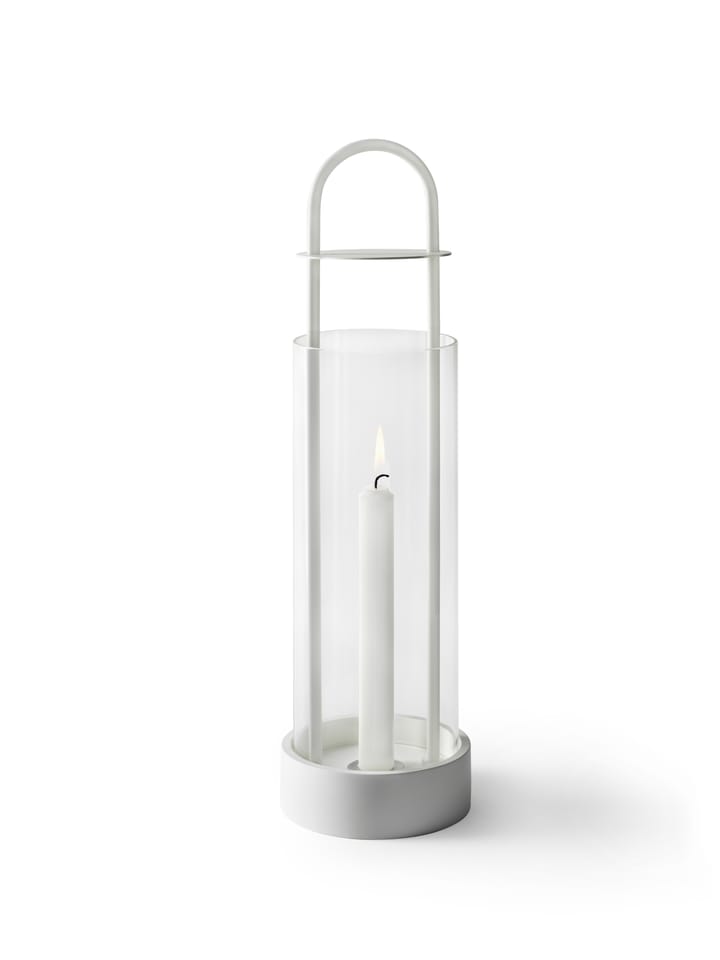 Lotus hurricane lantern - white - Design House Stockholm