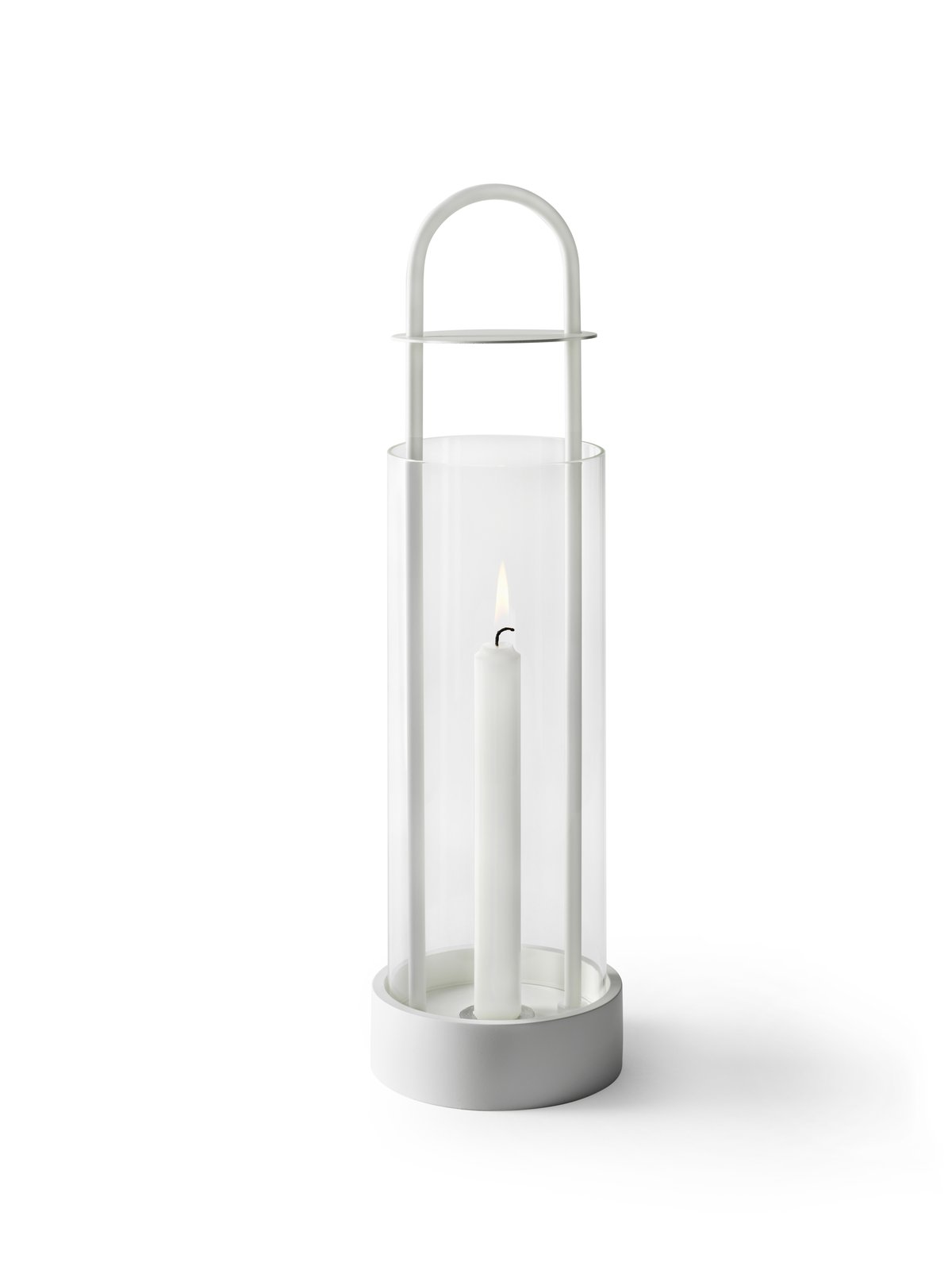Design House Stockholm Lotus hurricane lantern white