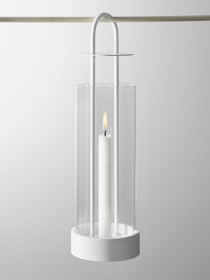 Lotus hurricane lantern - white - Design House Stockholm