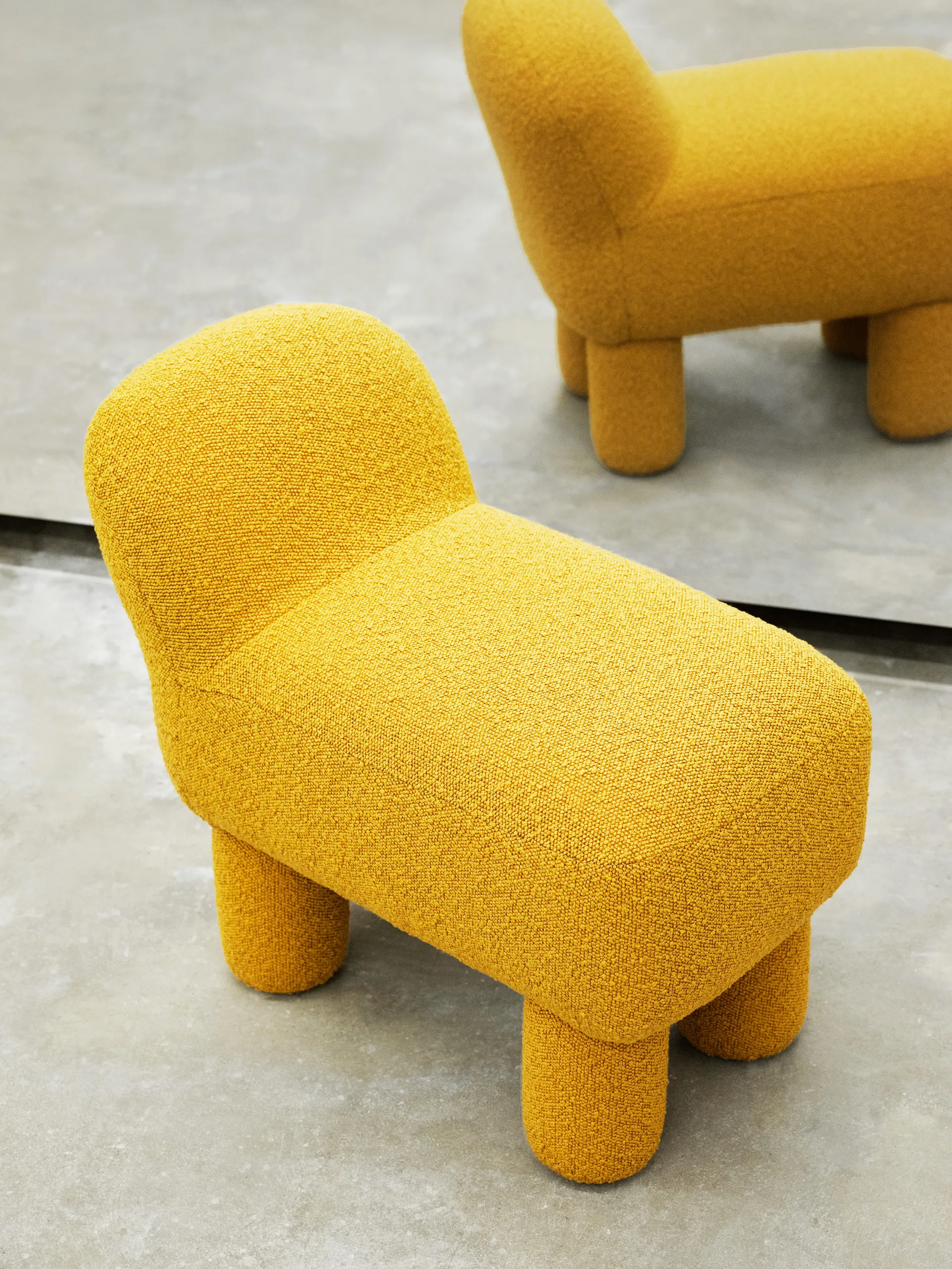 Lulu sit pouf 36x65 cm, Yellow Design House Stockholm