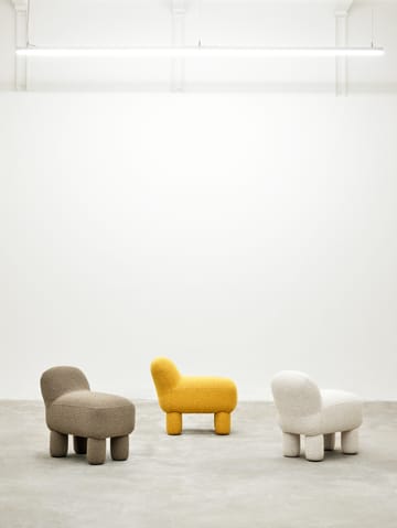 Lulu sit pouf 36x65 cm - Yellow - Design House Stockholm